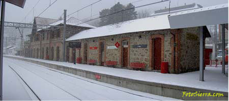 Estación de cercanias de Cercedilla