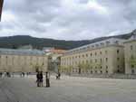 Vista Noroeste de la explanada del Monasterio del Escorial