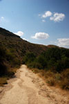 Camino hacia el puente Talcano