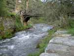 Río Eresma bajo el puente de Boca del Asno